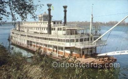 Reminder Of Days Gone By Steamboat, Ship Unused 