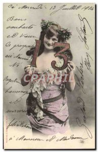 Old Postcard Fantaisie number 13