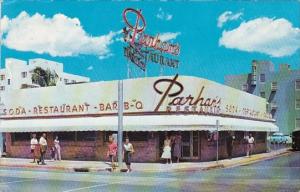 Florida Miami Beach Parham's Restaurant 1960