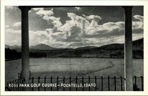 Ross Park Golf Course Pocatello Idaho ID UNP Graycraft Postcard B1