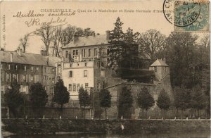 CPA CHARLEVILLE - Quai de la madeleine et École normale (148146)