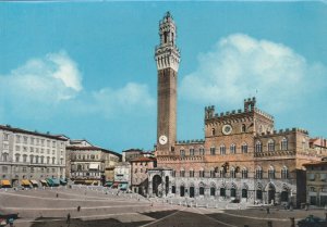 SIENA, PLAZA DEL CAMPO, Italy - Vintage POSTCARD