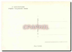 Modern Postcard Saint Nectaire Church General view Apse