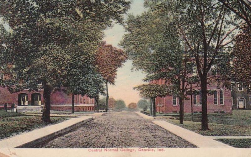 Indiana Danville Central Normal College 1908