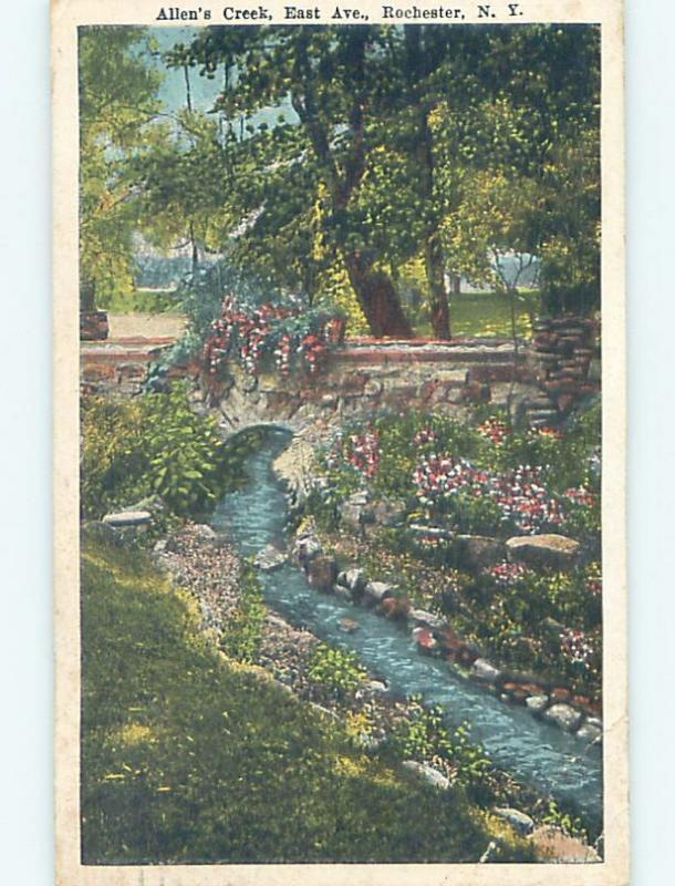 W-Border POSTCARD FROM Rochester New York NY HM8455