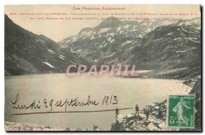 Old Postcard surroundings of the Ax Baths entire Lake View Naguilles taking t...