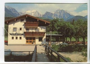 441223 Germany 1982 Schonau am Konigssee Cafe Waldstein RPPC advertising