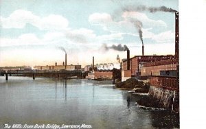 The Mills from Duck Bridge in Lawrence, Massachusetts