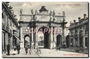 Old Postcard of Nancy Are Here Thiomphe Street