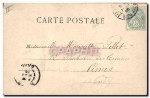 Old Postcard Fancy Antoinette Surname