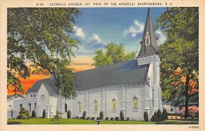 Catholic Church St Paul of the Apostle Spartanburg, SC