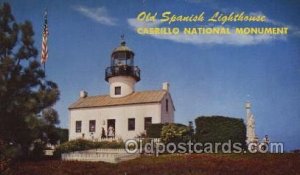 Cabrillo National Monument USA Lighthouse Unused 