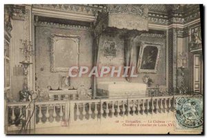 Postcard Old House Chateau Versailles Louis XVI sleeping