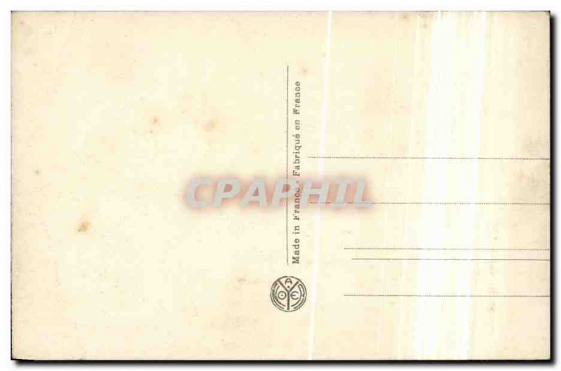 Paris Old Postcard Bois de Boulogne waterfall