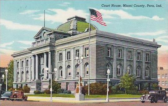 Indiana Peru Court House Miami County