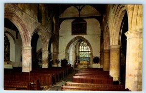 RYE Parish Church Nave Sussex ENGLAND UK Postcard