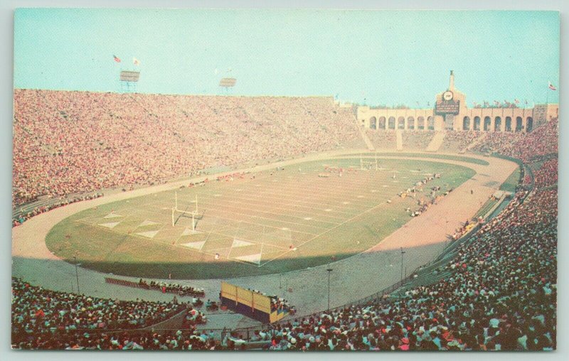 Los Angeles California~Memorial Coliseum~Annual Collegiate Football Games~PC 