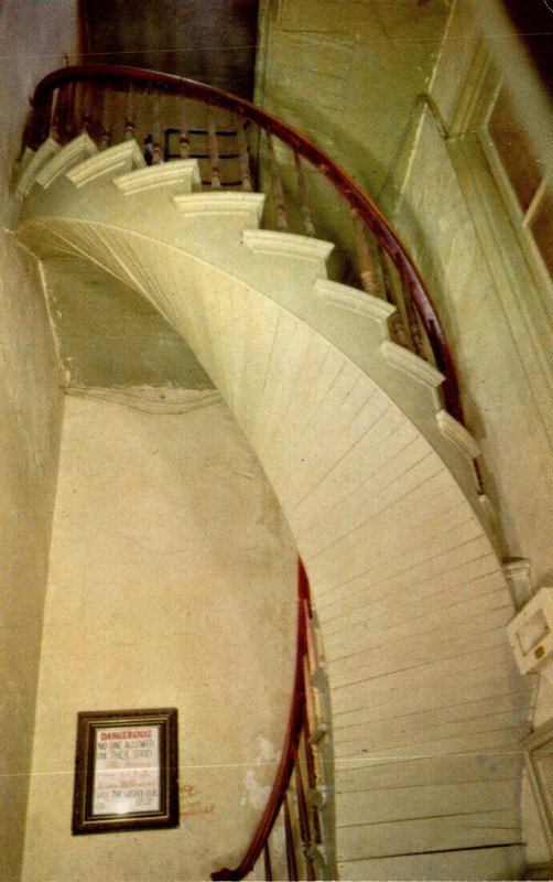 Nevada Virginia City Washoe Club Historical Winding Staircase