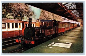 Douglas Isle of Man Postcard RB 108 Isle of Man Railway 1963 Vintage