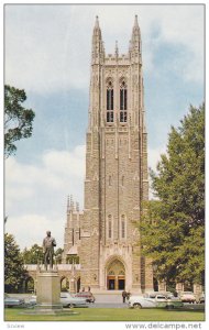 The Chapel , DUKE University , DURHAM , North Carolina , 40-60s