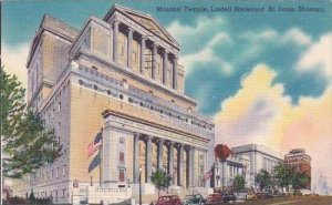 Missouri Saint Louis Masonic Temple Lindell Boulevard