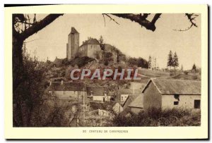 Old Postcard Chateau De Chavroches