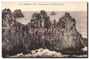 Camaret sur Mer - festooned Rochers Pointe de Penhir - Old Postcard