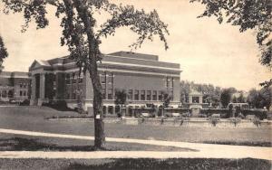 Brookings South Dakota College Theatre And Library Antique Postcard K13421