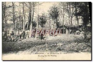 Old Postcard Army Argonne At Rendez Vous Hunting