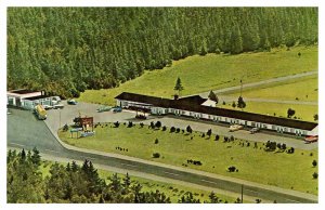 Postcard GAS STATION SCENE Sussex New Brunswick NB AU3097