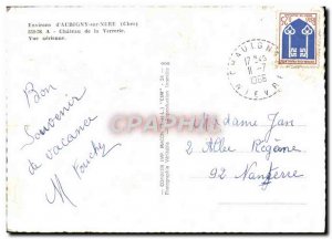 Postcard Modern Surroundings of & # 39Aubigny Sur Nere Chateau de la Verrerie...