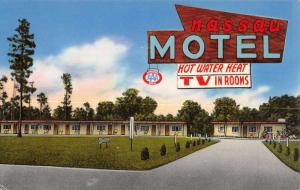 Callahan Florida Nassau Motel Street View Antique Postcard K58472