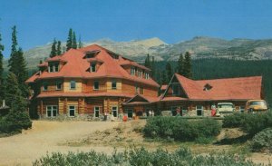 Num-Ti-Jah Lodge North of Lake Louise Alberta Canada Postcard