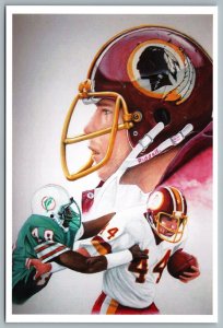 Postcard John Riggins by Daniel Tearle Players Authentic Direct #1085/20000 NFL