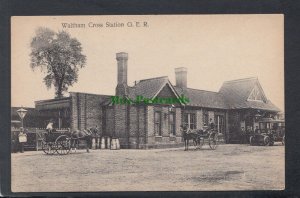 Hertfordshire Postcard - Waltham Cross Railway Station SW2708