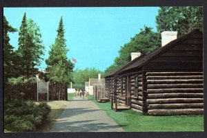 Michigan COPPER HARBOR Officers Quarters Fort Wilkins State Park - Chrome