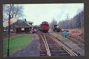 NJ Morris County Central RR Train WHIPPANY NEW JERSEY