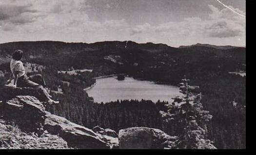 California Grand Junction Island Lake To Right Ward Lake From Lookout Point D...
