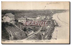 Postcard Old Saint Cast La Garde