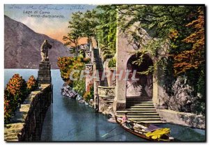 Old Postcards Lake Como Lenno Balbianello