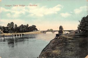 BR73461 ganges canal bridge roorkee    india