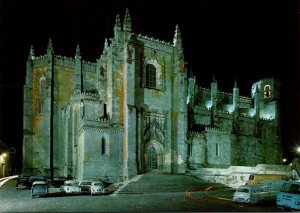 Portugal Guarda The Cathedral At Night