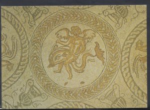 Sussex Postcard - Fishbourne Roman Palace - Central Roundel - Cupid  T1138