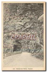 Old Postcard Gorges of the Arly Tunnel