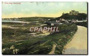 Postcard Old Guernsey Cobo Bay