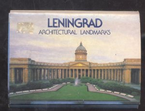 LENINGRAD RUSSIA SOVIET UNION USSR 17 POSTCARDS PACKET AGRICULTURAL LANDMARKS