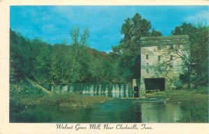 Robertson County TN Walnut Grove Mill Chrome Postcard Unused