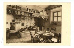 Switzerland - St. Moritz. Engiodinals Museum, Kitchen