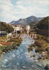 Modern Postcard Sospel Alt 350 m Bevera