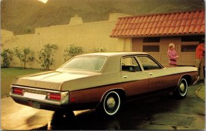 Postcard 1972 Ford Custom 500 4-Door Sedan